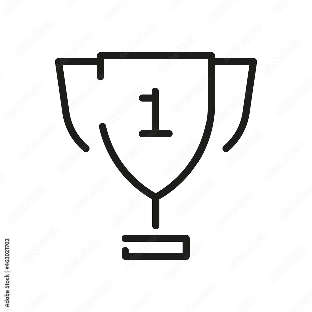 Vector Line Icon Related Award, Cup, Winner, Trophy Vector Line Icon Related Award, Cup, Winner, Trophy