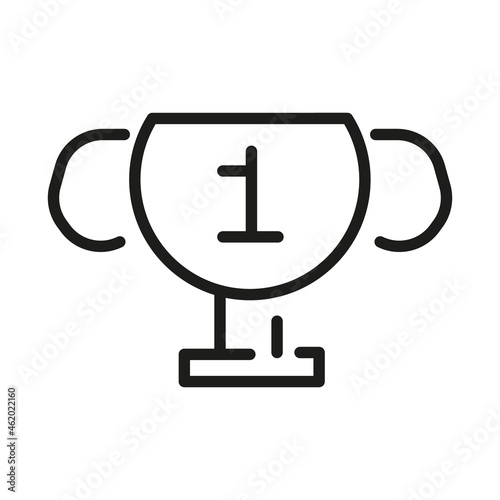 Vector Line Icon Related Award, Cup, Winner, Trophy