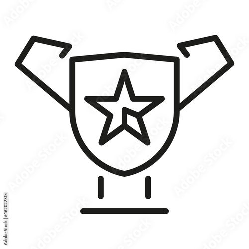 Vector Line Icon Related Award, Cup, Winner, Trophy