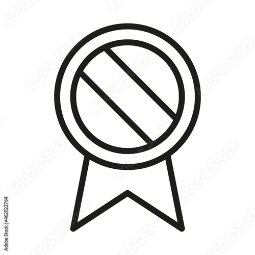 Vector Line Icon Related Award, Cup, Winner, Trophy