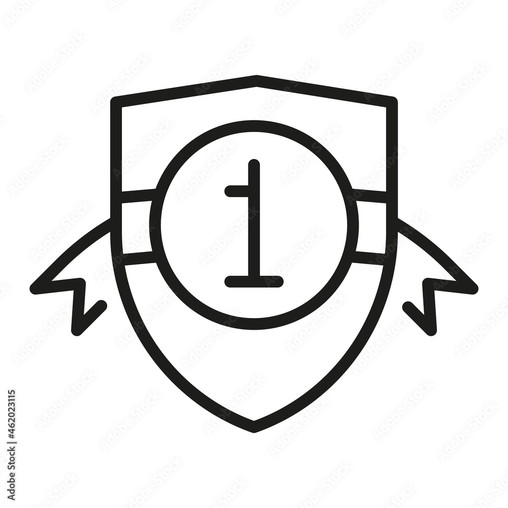 Vector Line Icon Related Award, Cup, Winner, Trophy