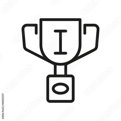 Vector Line Icon Related Award, Cup, Winner, Trophy