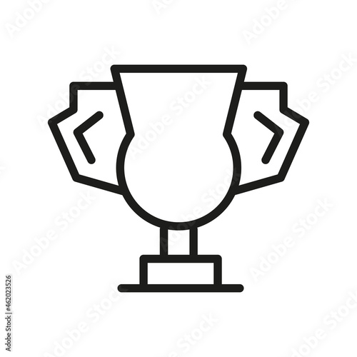 Vector Line Icon Related Award, Cup, Winner, Trophy