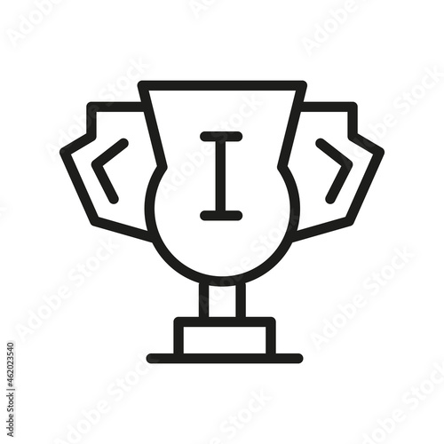 Vector Line Icon Related Award, Cup, Winner, Trophy