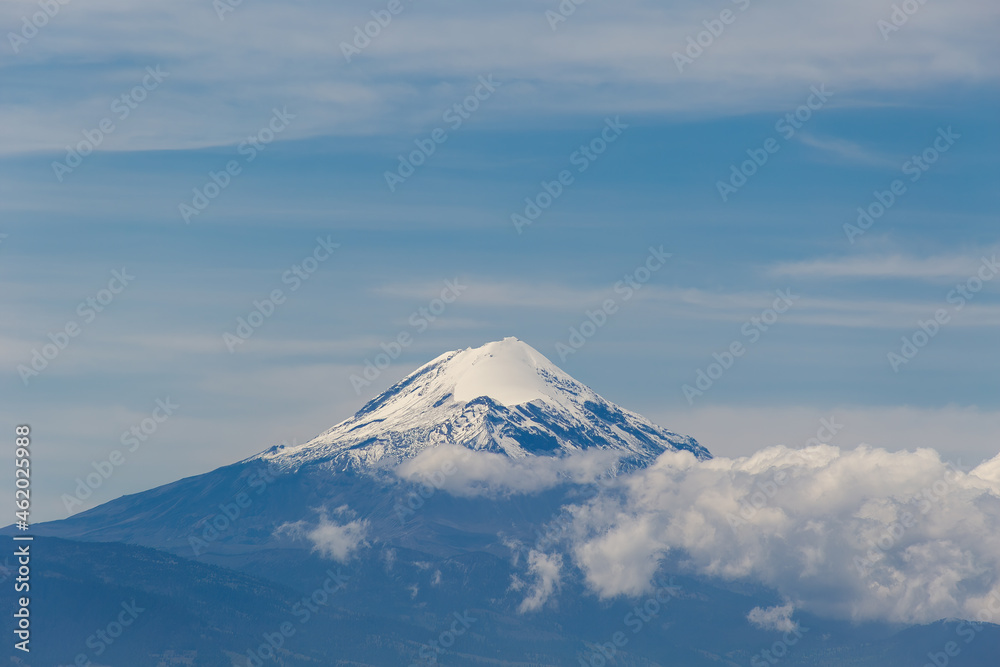 The pico de orizaba national park contains the highest mountain in Mexico The pico de orizaba national park contains the highest mountain in Mexico