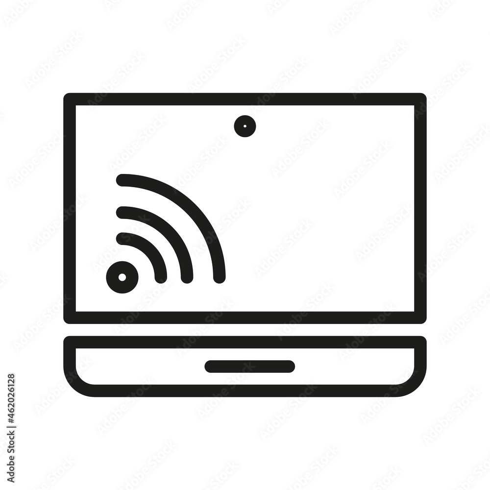 Computer Icon Isolated On White Background. Monitor Symbol Modern, Simple, Vector, Icon For Website Design, Mobile APP, UI. Vector Illustration Computer Icon Isolated On White Background. Monitor Symbol Modern, Simple, Vector, Icon For Website Design, Mobile APP, UI. Vector Illustration