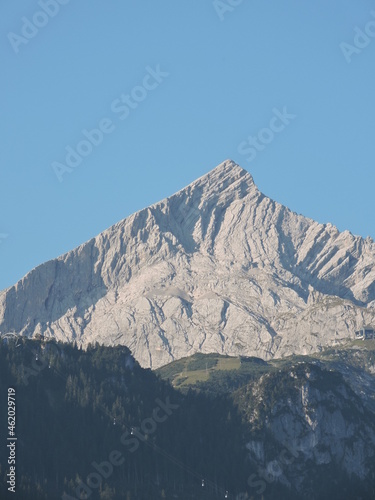 Zugspitze Gipfel i nden Alpen photo