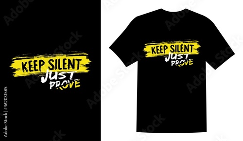 typography t shirt design vector illustration. typography t shirt, typography quote t shirt. typography trendy t shirt Vector illustration	
