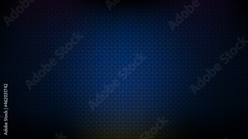 abstract futuristic blue background glowing net network data system technology style