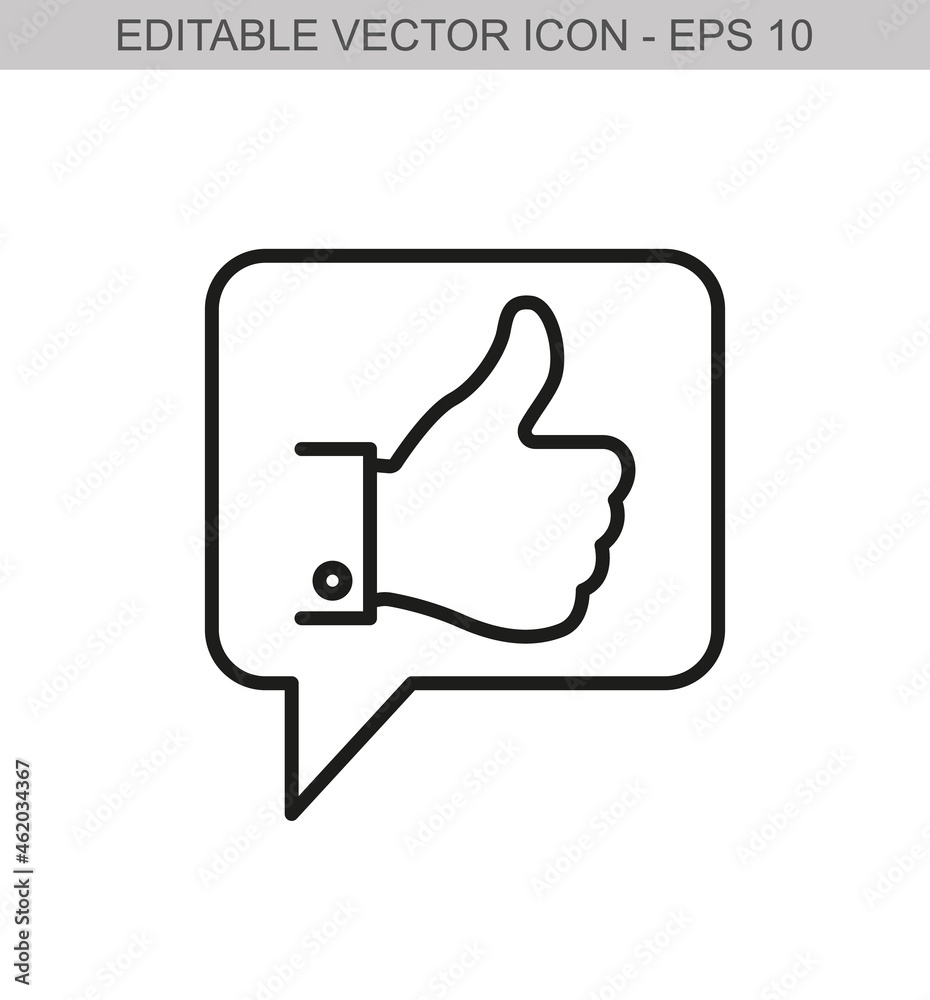 thumb up icon thumb up icon