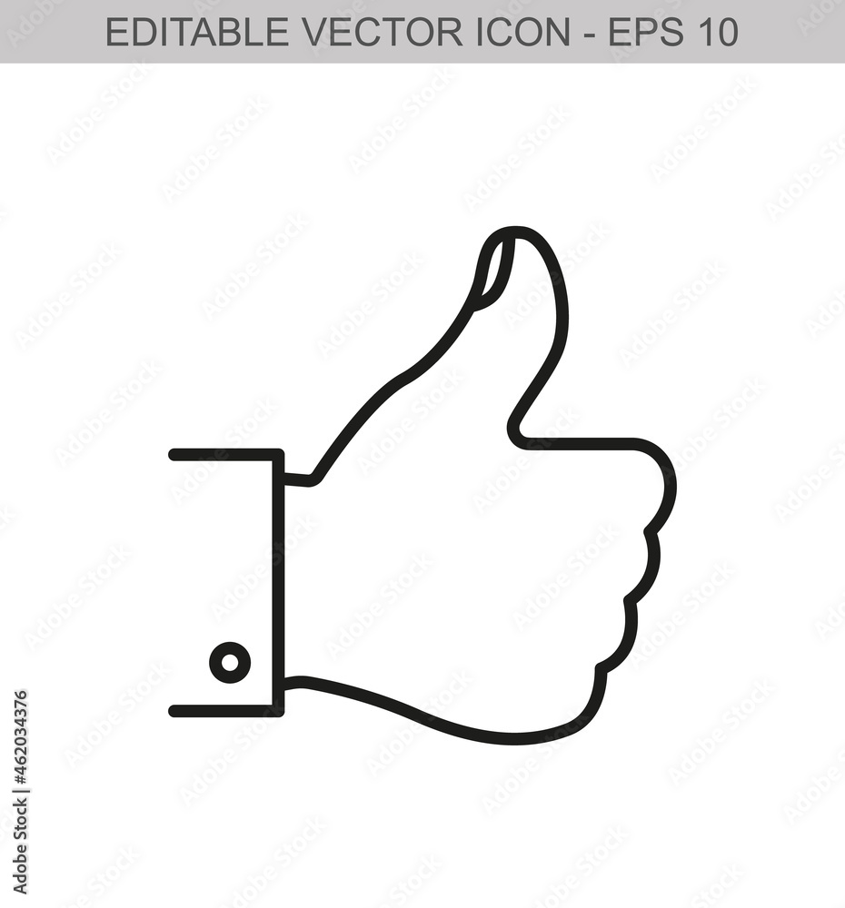 thumb up like symbol thumb up like symbol