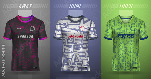 Premium collection of soccer jerseys