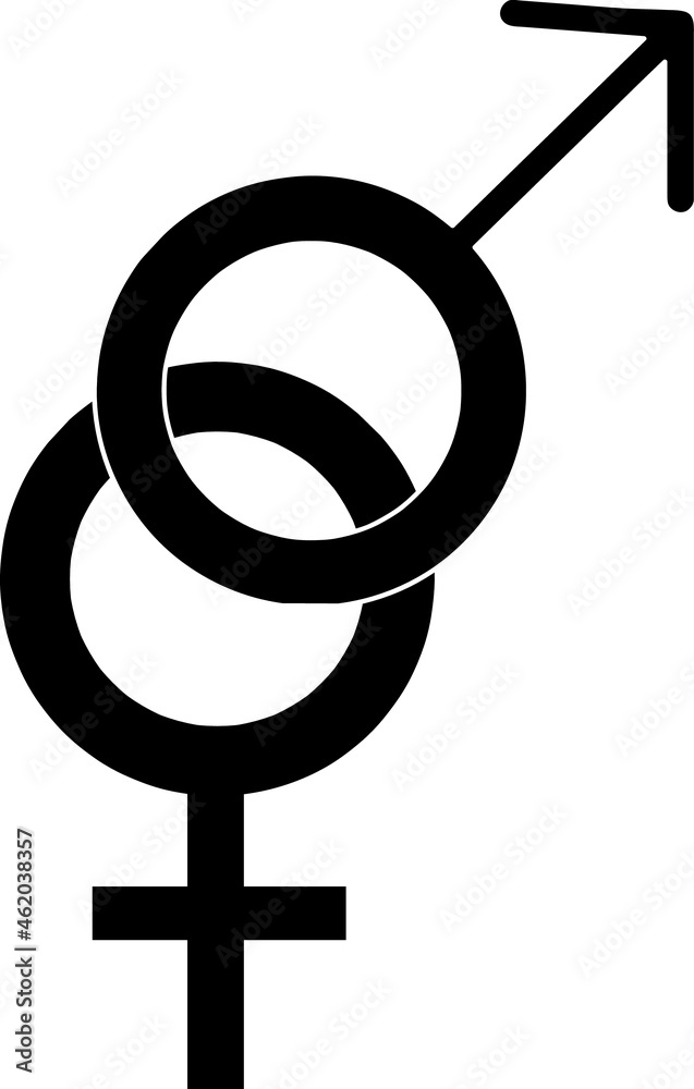Male and Female symbol. Women and Man heterosexual sign. Venus and Mars icon.eps Male and Female symbol. Women and Man heterosexual sign. Venus and Mars icon.eps