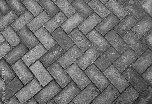 the tidy pavement arrangement for grunge background texture. aged texture for creative street design elements.