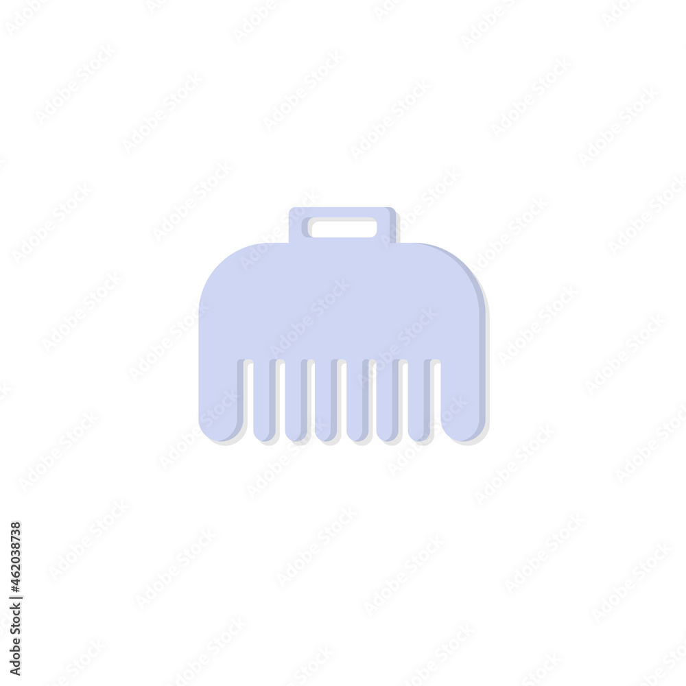 hair clamp isolated illustration. hair clamp flat icon on white background. hair clamp clipart. hair clamp isolated illustration. hair clamp flat icon on white background. hair clamp clipart.
