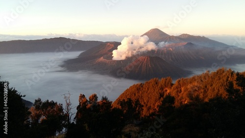 Tableau sur toile Indonesia monte bromo