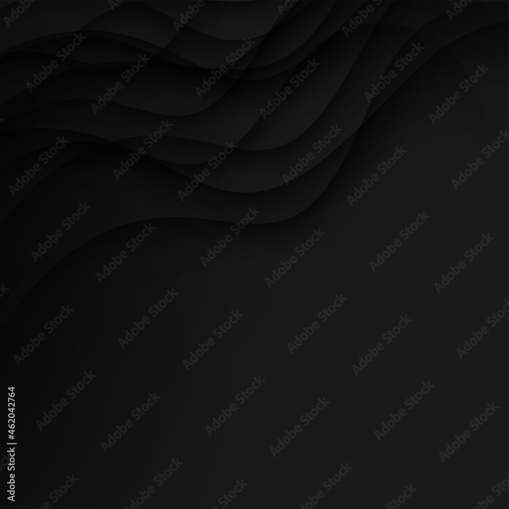 Abstract black sand texture background.