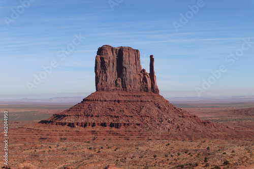 View of Oljato-Monument Valley in Arizona, the USA during daylight photo