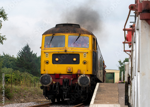 Class 47 from 1960s hauling a train
