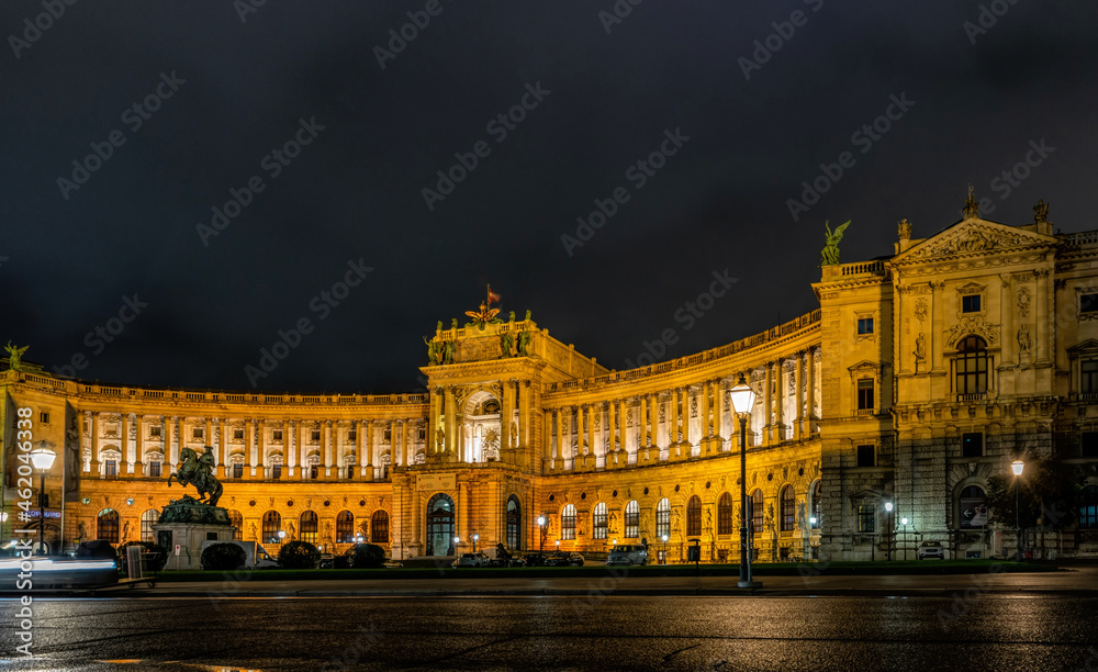 Hofburg, Habsburg royal palace in Vienna, Austria