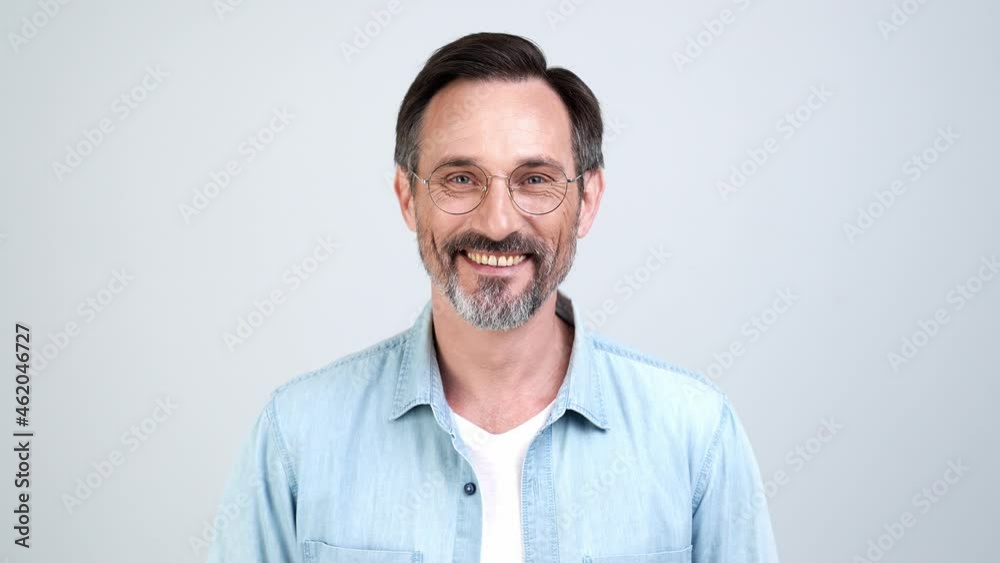Minded dreamy business man look empty space prepare company strategy plan Minded dreamy business man look empty space prepare company strategy plan