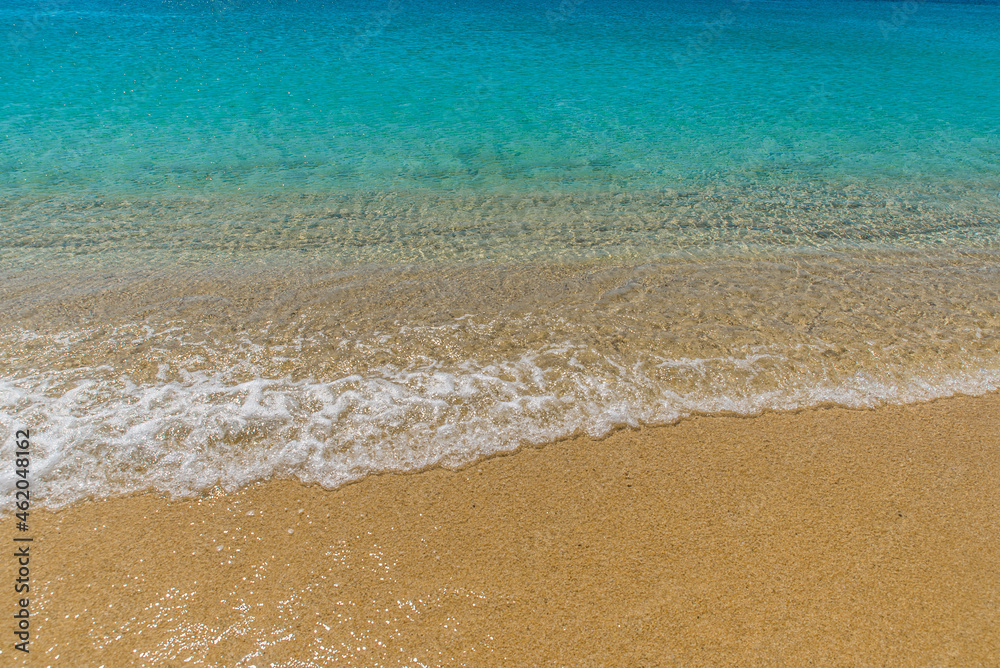 Agios Prokopios beach in the island of Naxos, Cyclades, Greece