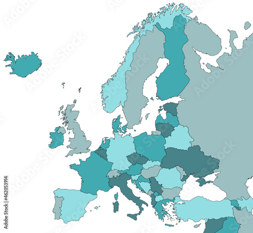 Europakarte 