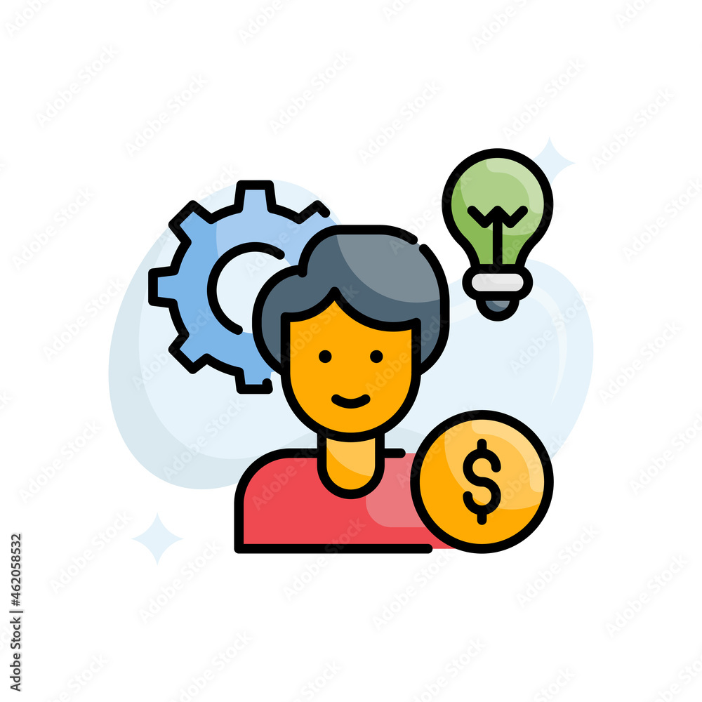 Talent Management vector filled outline icon style illustration. EPS 10 file Talent Management vector filled outline icon style illustration. EPS 10 file