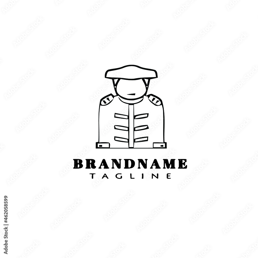 matador logo cartoon icon design black isolated vector illustration matador logo cartoon icon design black isolated vector illustration