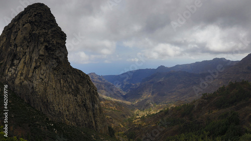 La Gomera is the second smallest of the Canary Islands belonging to Spain and inspires visitors with its bizarre volcanic landscape.