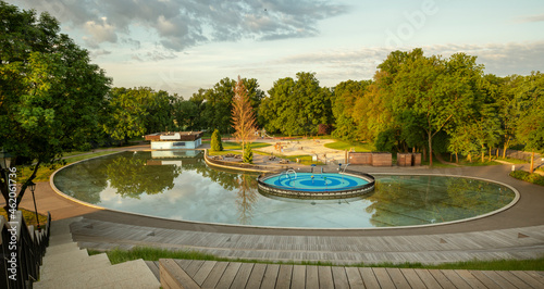 Park Jordana in Krakow, Poland photo