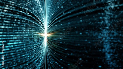 Abstract background transfer data/Data transmission channel. Motion of digital data flow. Transferring of big data. Transfer and storage of data sets. 3d rendering