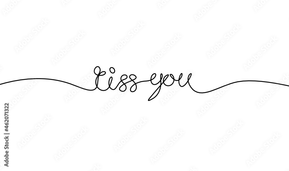 Calligraphic inscription of word Calligraphic inscription of word