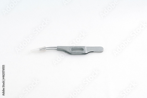 Micro Colibri Forceps With Suture Plate photo