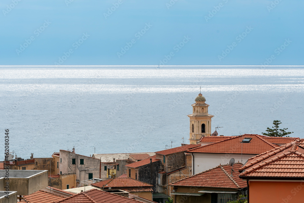 View on Santo Stefano al Mare, Luguria, Italy