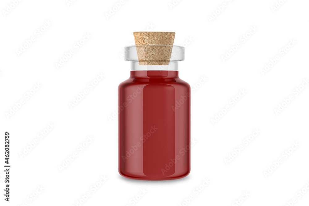 medicine bottle with a cork, medicine against coronavirus on isolated background. mockup for promotions. medicine bottle with a cork, medicine against coronavirus on isolated background. mockup for promotions.