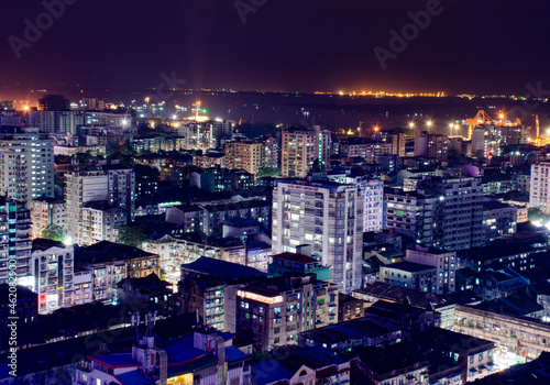 Nightscape - Yangon.jpg  © Ali El-Hedek