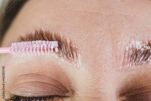 Cosmetic Procedure For Laminating Eyebrows photo