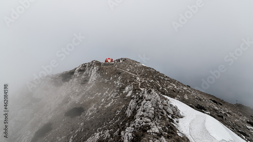 Shelter in Fagaras mountains
