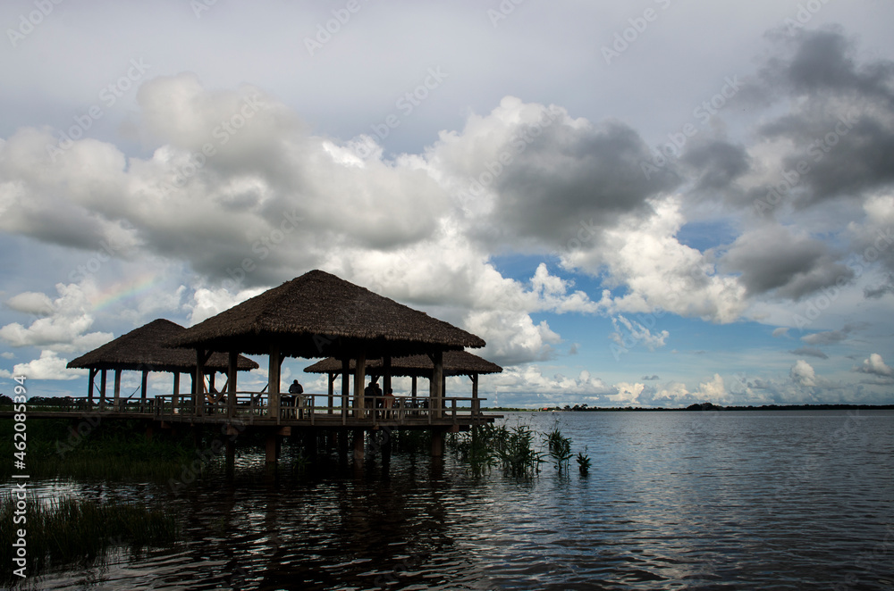 Fototapeta premium Ciudad de Trinidad, Beni, Bolivia
