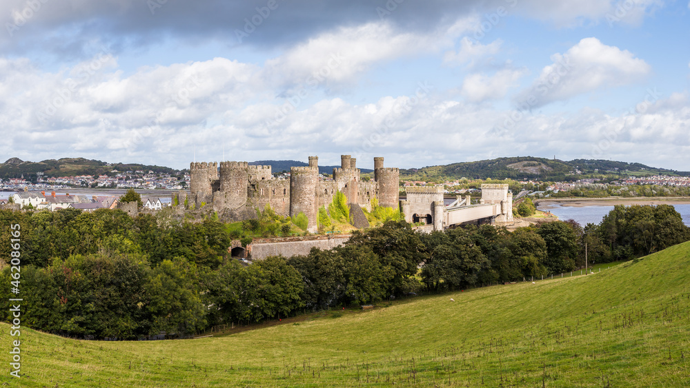 Conwy Castle panorama