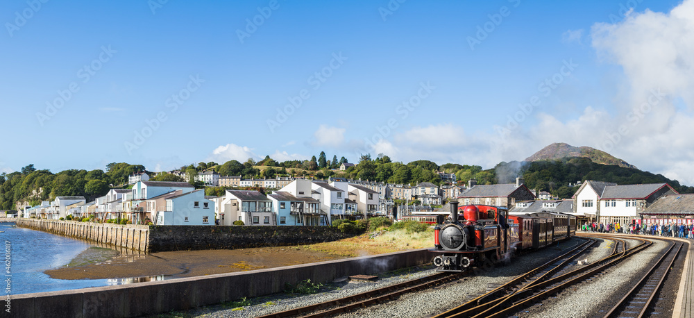 Double Fairlie at Porthmadog