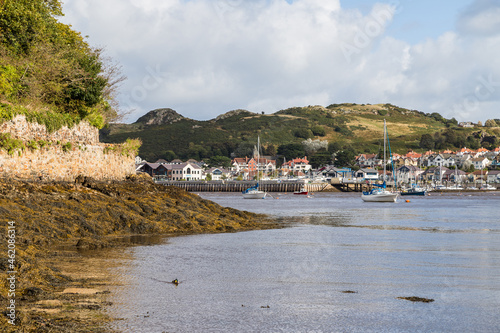 Boats in the mouth of Conwy Bay