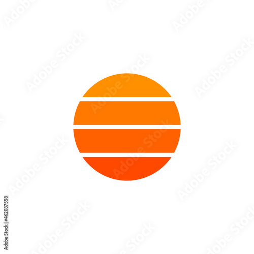 circle abstract logo icon v...