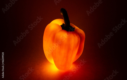 bright orange pepper