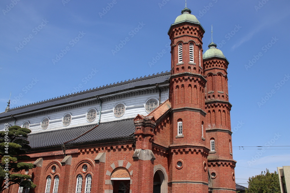 Obraz premium 大刀洗町の今村カトリック教会