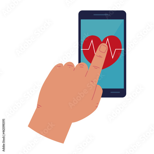 smartphone and health app