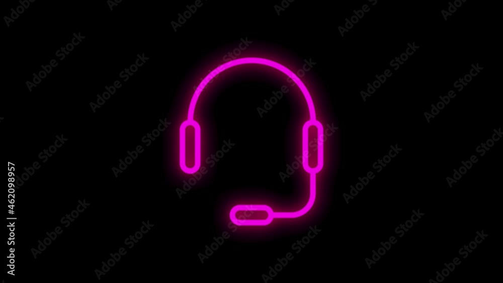 ELECTRONICS neon icon with flat abstract design isolated on white background. Motion graphic. ELECTRONICS neon icon with flat abstract design isolated on white background. Motion graphic.