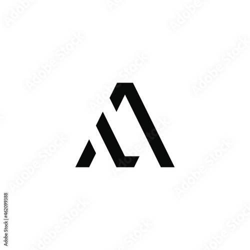 al latter vector logo abstrack