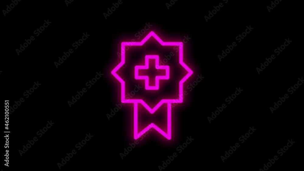 HEALTHCARE line neon icons for modern concepts, web and apps on white background. Motion graphic. HEALTHCARE line neon icons for modern concepts, web and apps on white background. Motion graphic.